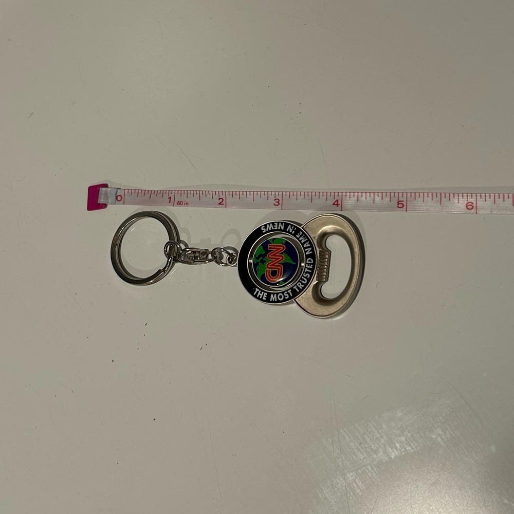 CNN Key Chain & Bottle Opener - Picture 3 of 7